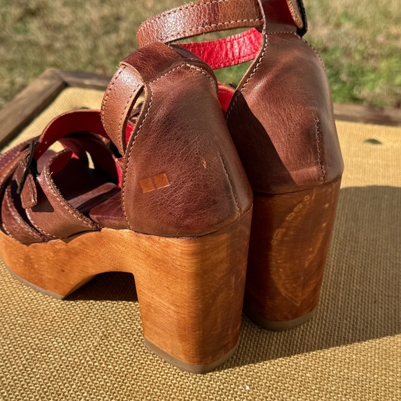 Bed Stu Alba Leather Heeled Sandal Size 7.5 - Picture 8 of 16